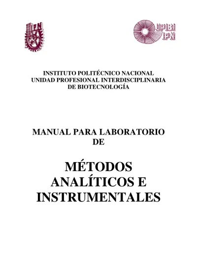 IdentificaciÓn Y CuantificaciÓn De Compuestos Por EspectrofotometrÍa Ultravioleta Visible 2036