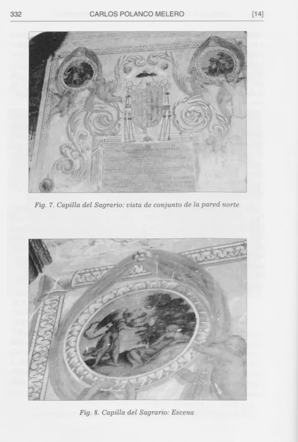 Fig. 8. Capilla del Sagrario: Escena