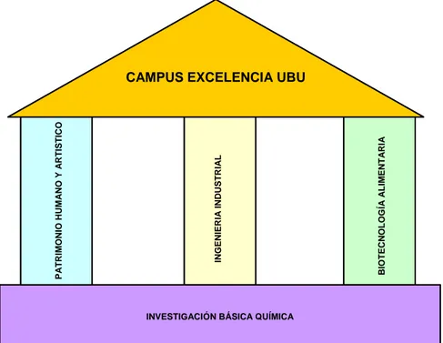 Figura 1. Líneas de investigación estratégicas de la Universidad de Burgos. 