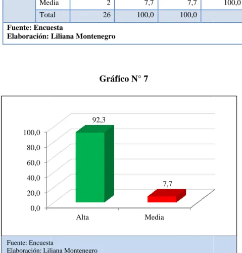 Gráfico N° 7 