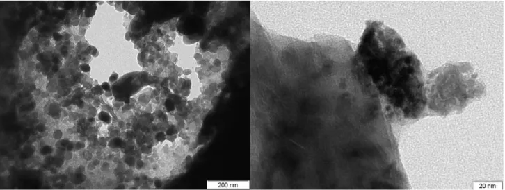 Figure 2 shows a TEM picture of the corundum  Hollow Fiber Membrane without catalytic phases