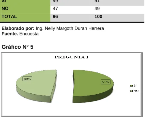 Gráfico N° 5  