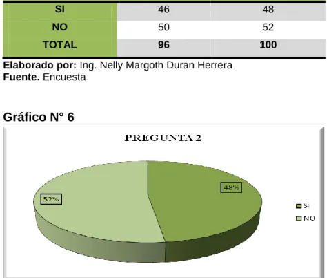 Gráfico N° 6 