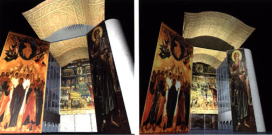 Fig. 5. Augustin Ioan, Catedral de la Nación, Bucarest, 2002. Proyecto.