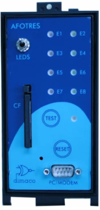 Figure 2. Eight-loop vehicle inductive detector (Afotres–Dimaco).