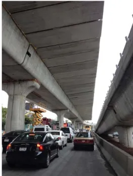 Figure 1.1.  Elevated highways, Segundos Pisos at Mexico City 