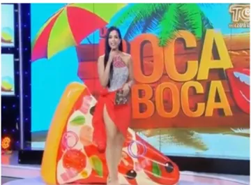 Ilustración 5 Lissette Cedeño presentadora del  programa "De Boca en Boca" 
