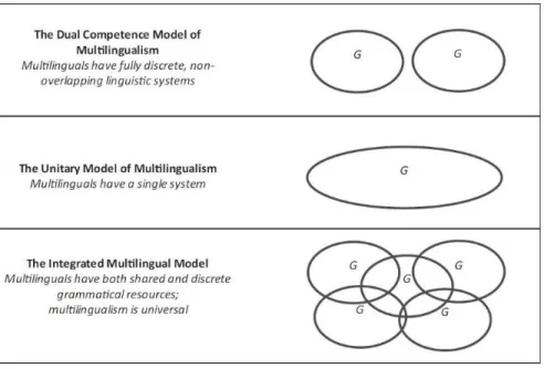Figure 2. Three views of multilingualism   