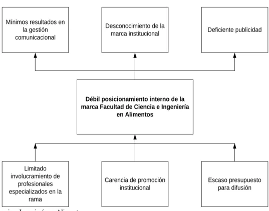 Gráfico Nº 1: Árbol de Problemas 