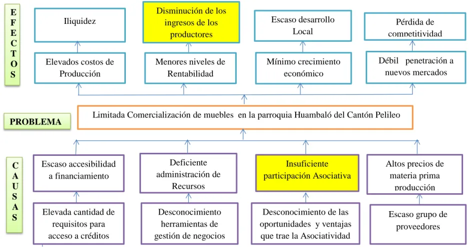 Gráfico 1: Árbol de Problemas. 