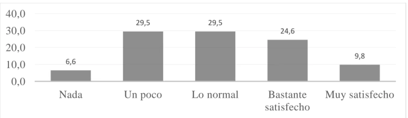 Figura 2. Satisfacción con la salud  