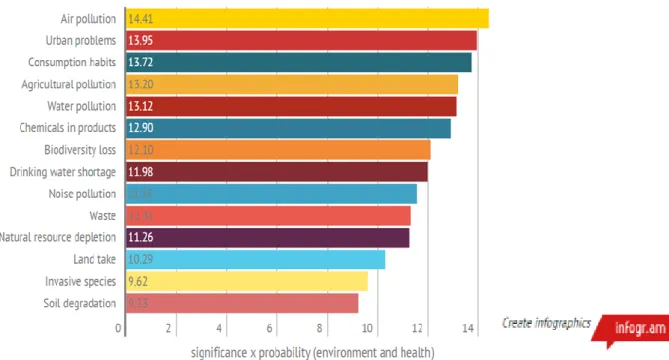 Figure 4: Expert assessment of environmental risks overall 