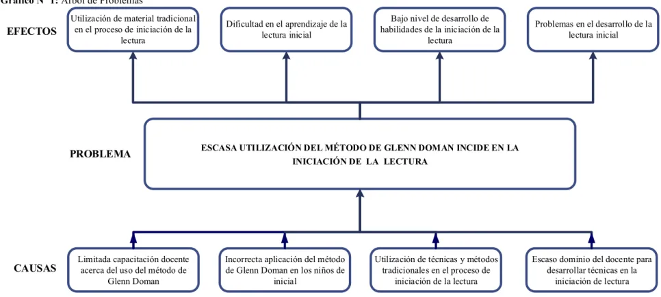 Gráfico Nº 1: Árbol de Problemas 
