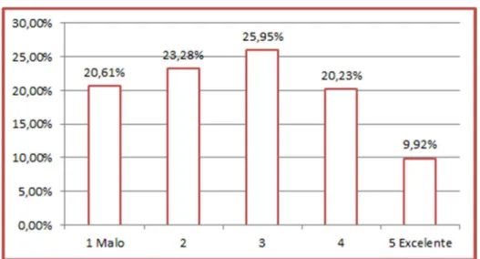 Gráfico 7. Valoración servicio brindado 