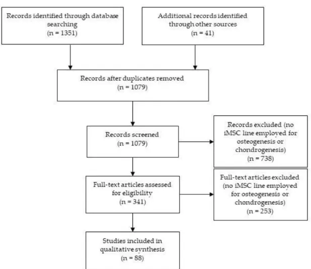 Figure  1.  PRISMA  flow  diagram  showing  the  search  process  carried  out  to  select  articles  to  be  analyzed for this review