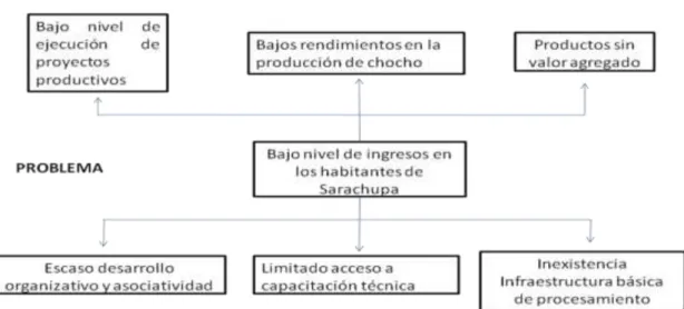 Gráfico 1. Árbol de problemas 