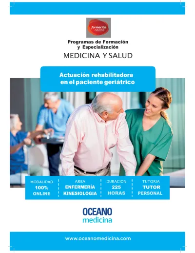 Medicina Y Salud Actuación Rehabilitadora En El Paciente Geriátrico Programas De Formación Y 5024