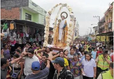 Ilustración 12: Procesión ctual da San Jacinto. 