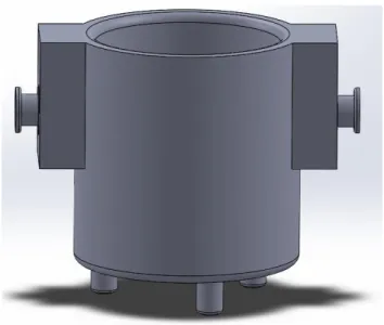 Fig. 15 Cuchara de colada  Elaborado por: Trajano Espinosa. 