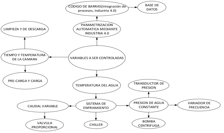 Fig. N° 3: Constelación de ideas conceptuales de la V.I. 