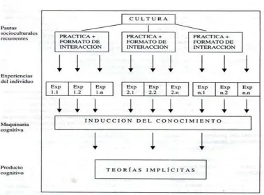 Figura 3. Construcción teorías implícitas. 