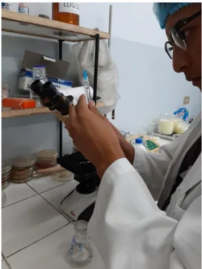 Figura 14 Guevara, L. (2019) Preparación de muestra para análisis Guayaquil: Instituto de Investigaciones  Tecnológicas