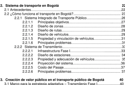 TABLA DE CONTENIDO