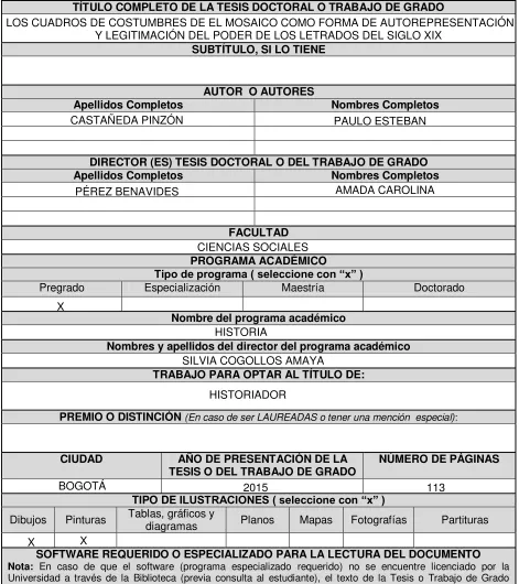 Tablas, gráficos y  