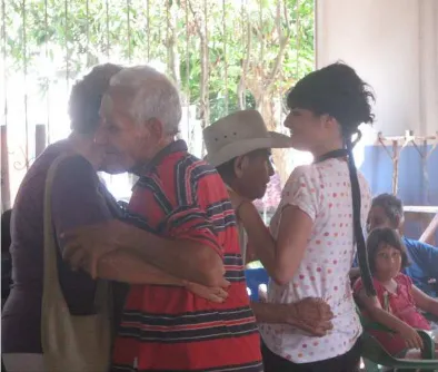 Figura 12:  Visita al Ancianato de Aguachica – Ce-sar. Misión País Colombia. 2010