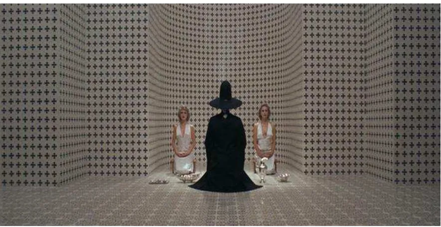 Figura 8. Escenas de la película “La Montaña Sagrada”. Alejandro Jodorowsky, 1973. 