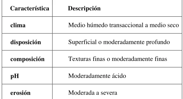 Tabla 7. Descripción general de la cuenca del río La Vieja. 
