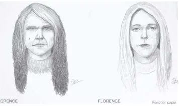 Fig.13 Izquierda: Florence descrita por ella,Derecha: Florence descrita por otra mujer.