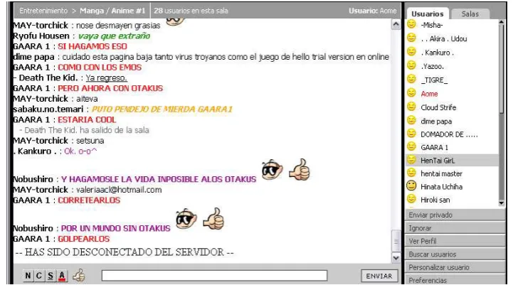 Tabla resumen conversación 2 – toma 2: 
