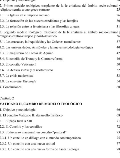 TABLA DE CONTENIDO 