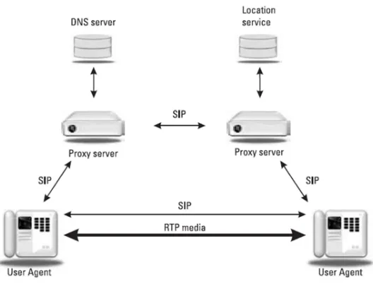 Figura 4-3. Estructura de un servidor Proxy SIP16 
