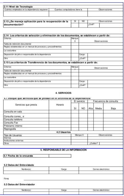 Tabla de retención documental