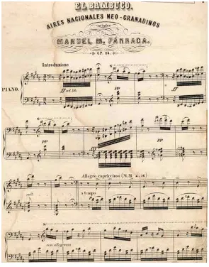 Fig. 9. “El Bambuco. Aires nacionales neogranadinos”.52