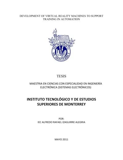 VME Classification - Conversion Process - INSTITUTO TECNOLÓGICO Y DE ...