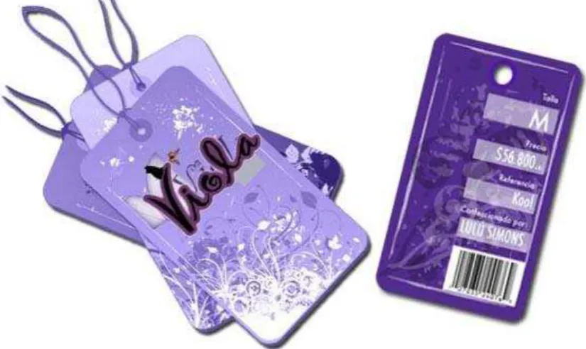 Figura 6. Etiqueta de la marca Viola 