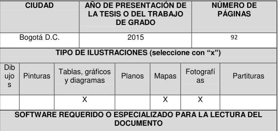 Tablas, gráficos 