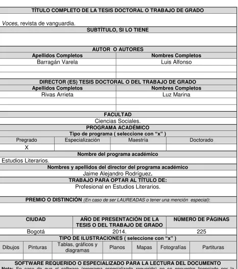 Tablas, gráficos y diagramas