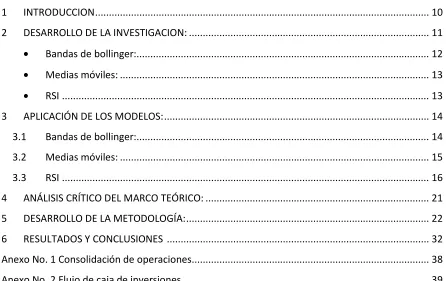 Tabla de contenido