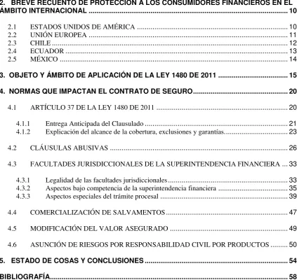 TABLA DE CONTENIDO 
