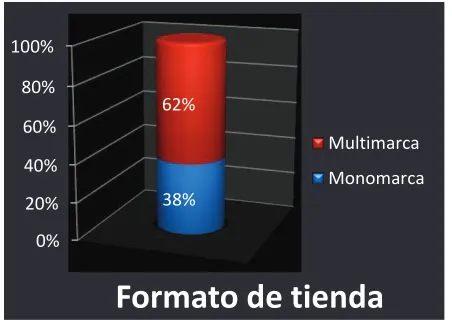 Cuadro 4: Formato de tienda 