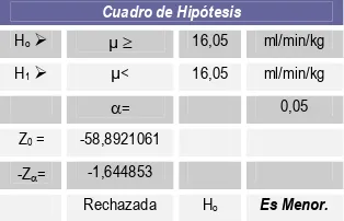 Cuadro de Hipótesis 