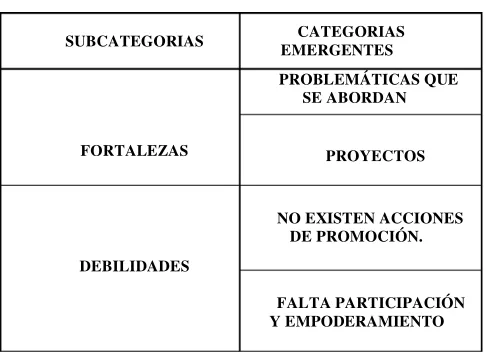 CUADRO DE RUTAS Y PROCEDIMIENTOS EN EL CAMPO DE LA PREVENCIÓN Y 