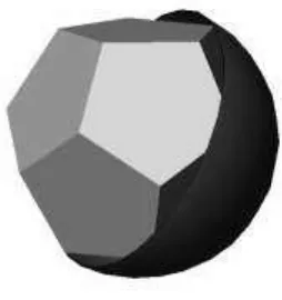 Figura 4: Dodecaedro circunscrito en una esfera. Tomado de http://lospinguinos11.blogspot.com 