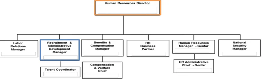 Figura 88  Organigrama Dirección Área de Recursos Humanos 