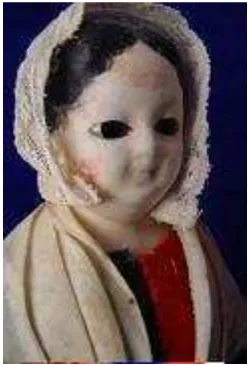 Figura 4: muñeca de trapo, Nines Barcelona, Colección de muñecas antiguas y alta 