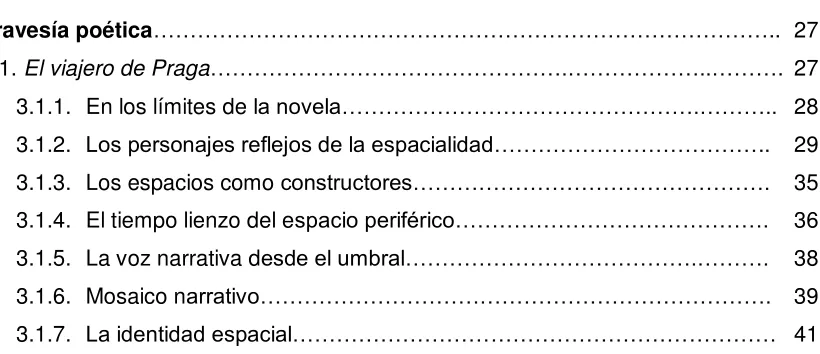 TABLA DE CONTENIDOS 